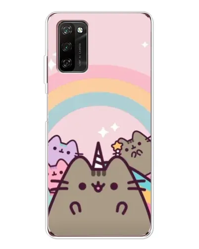 Чехол для Blackview A70 Pro с картинкой «Единорог Pusheen»