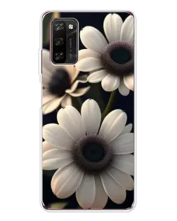 Чехол для Blackview A70 Pro с картинкой «Белые маргаритки макро»