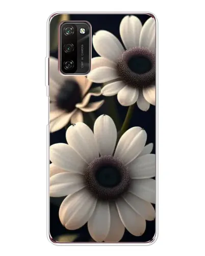 Чехол для Blackview A70 Pro с картинкой «Белые маргаритки макро»