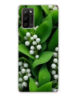Чехол для Blackview A70 Pro с картинкой «Ландыши в зелени»