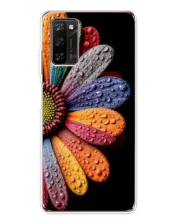 Чехол для Blackview A70 Pro с картинкой «Радужный цветок»