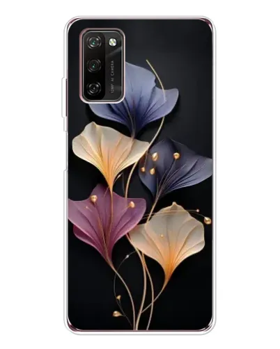 Чехол для Blackview A70 Pro с картинкой «Лиловые цветы грации»