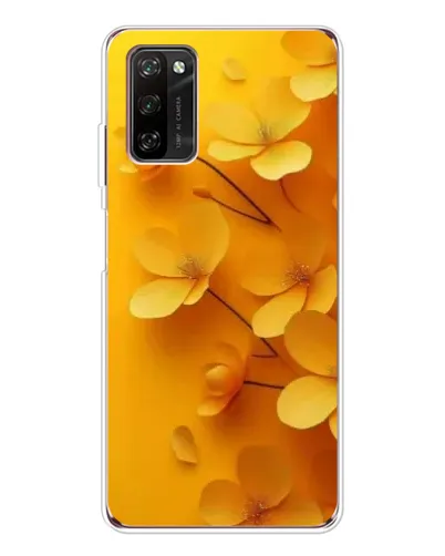 Чехол для Blackview A70 Pro с картинкой «Золотые лепестки»