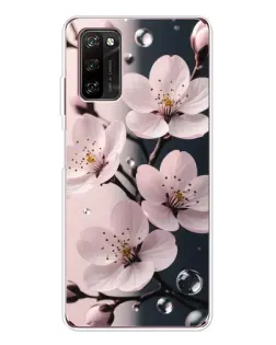 Чехол для Blackview A70 Pro с картинкой «Нежная сакура и капли»