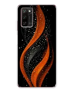 Чехол для Blackview A70 Pro с картинкой «Огненная звездная волна»