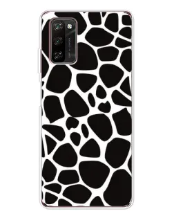 Чехол для Blackview A70 Pro с картинкой «Черно-белый жираф»