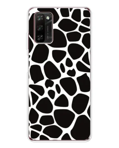 Чехол для Blackview A70 Pro с картинкой «Черно-белый жираф»
