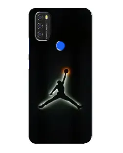Чехол для Blackview A70 с картинкой «Jordan Gradient Logo»