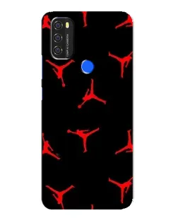 Чехол для Blackview A70 с картинкой «Jordan Red Pattern»