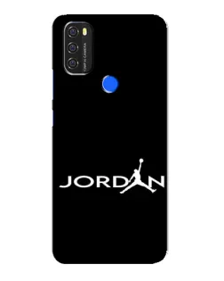 Чехол для Blackview A70 с картинкой «Jordan White Logo»