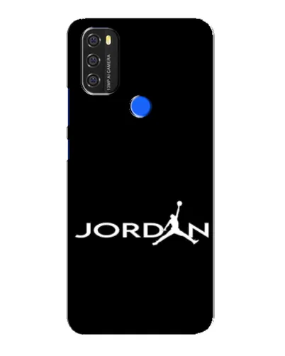 Чехол для Blackview A70 с картинкой «Jordan White Logo»