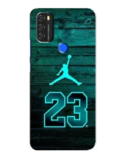 Чехол для Blackview A70 с картинкой «Jordan Cyan 23»