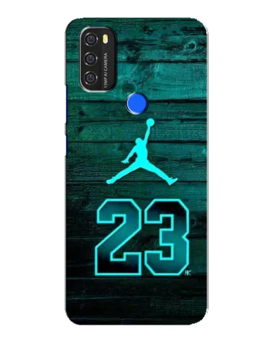 Чехол для Blackview A70 с картинкой «Jordan Cyan 23»