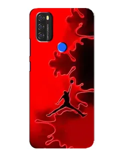 Чехол для Blackview A70 с картинкой «Jordan Red Smoke»