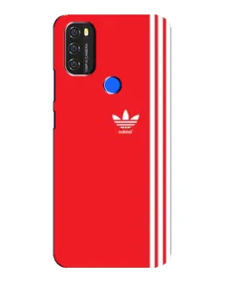 Чохол для Blackview A70 з картинкою «Червоний мінімалізм Adidas»