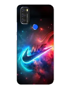 Чохол для Blackview A70 з картинкою «Вогняний логотип Nike»