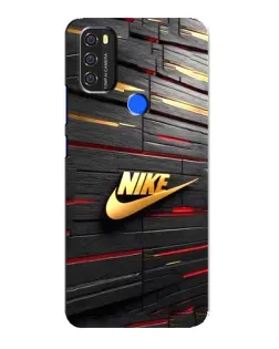 Чохол для Blackview A70 з картинкою «Золотий Nike на металі»