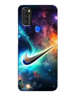 Чохол для Blackview A70 з картинкою «Космічний Nike Swoosh»