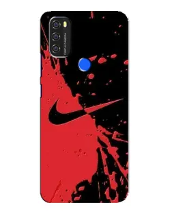 Чохол для Blackview A70 з картинкою «Червоні бризки Nike»