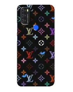 Чохол для Blackview A70 з картинкою «Кольорова монограма LV»