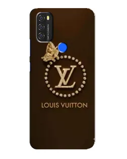 Чохол для Blackview A70 з картинкою «LV — золота печатка»