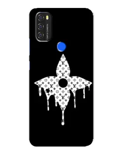 Чохол для Blackview A70 з картинкою «Квіткова монограма»