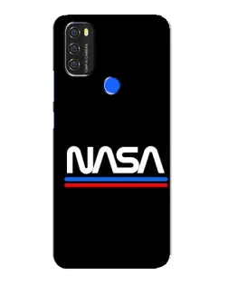 Чохол для Blackview A70 з картинкою «NASA — класика Red Blue»