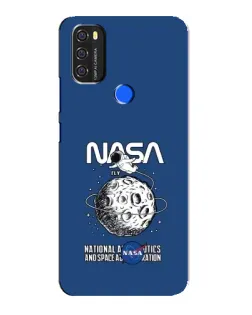 Чохол для Blackview A70 з картинкою «NASA — місячна місія»