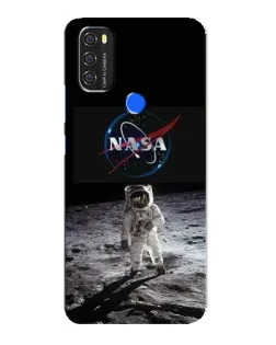 Чохол для Blackview A70 з картинкою «Астронавт на Місяці»
