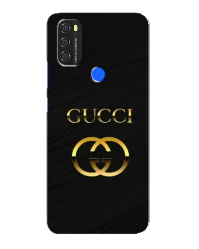 Чехол для Blackview A70 с картинкой «Золотой логотип Gucci»