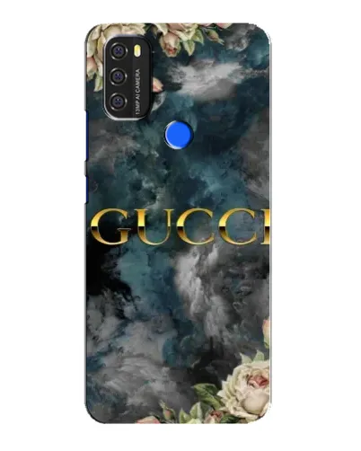 Чехол для Blackview A70 с картинкой «Абстрактные цветы Gucci»