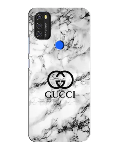 Чехол для Blackview A70 с картинкой «Gucci — мраморный шик»