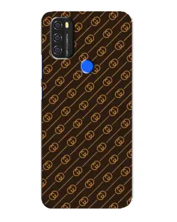 Чехол для Blackview A70 с картинкой «Gucci — золотые диагонали»