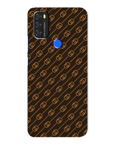 Чехол для Blackview A70 с картинкой «Gucci — золотые диагонали»