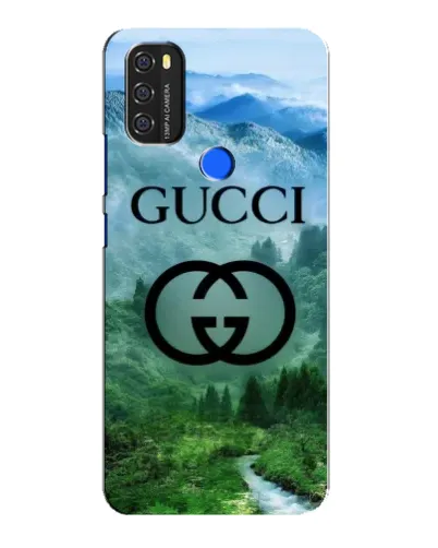 Чехол для Blackview A70 с картинкой «Gucci — горный пейзаж»