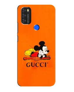 Чохол для Blackview A70 з картинкою «Міккі Маус Gucci — помаранч»