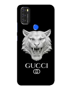 Чохол для Blackview A70 з картинкою «Gucci — срібний лев»