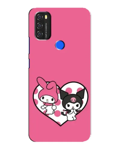 Чохол для Blackview A70 з картинкою «Kuromi та My Melody»