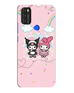 Чохол для Blackview A70 з картинкою «My Melody та Kuromi»
