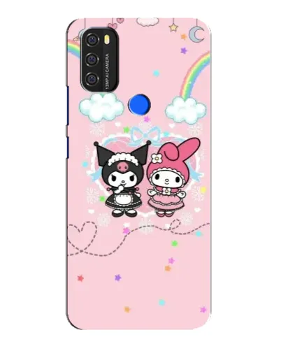 Чохол для Blackview A70 з картинкою «My Melody та Kuromi»
