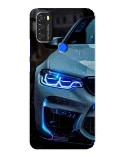 Чохол для Blackview A70 з картинкою «Погляд BMW з синіми фарами»