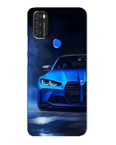 Чохол для Blackview A70 з картинкою «Блакитна BMW M4»