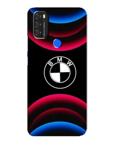 Чохол для Blackview A70 з картинкою «Логотип BMW та неонові дуги»