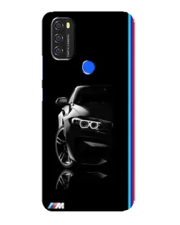 Чохол для Blackview A70 з картинкою «Силует BMW в темряві»