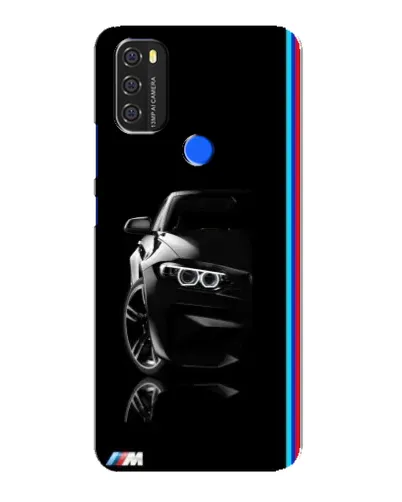 Чохол для Blackview A70 з картинкою «Силует BMW в темряві»