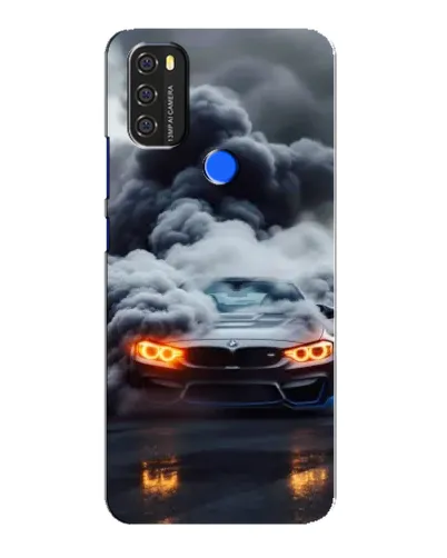 Чохол для Blackview A70 з картинкою «BMW у диму»