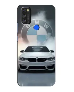 Чехол для Blackview A70 с картинкой «BMW в белом дыму»