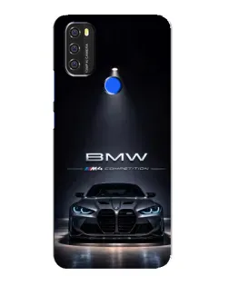 Чехол для Blackview A70 с картинкой «BMW сквозь ночной город»