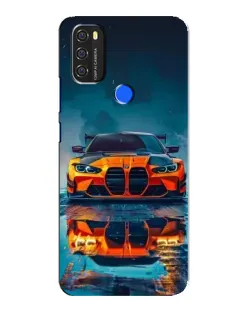 Чехол для Blackview A70 с картинкой «BMW — золотая эмблема»