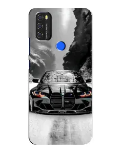 Чехол для Blackview A70 с картинкой «BMW — акварельный дрифт»